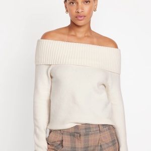 Old Navy Sosoft Off The Shoulder Sweater